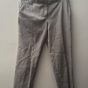Michael Kors Cropped Gingham Pants size 6
